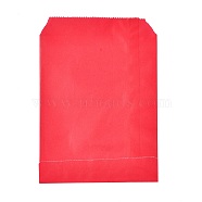 Eco-Friendly Kraft Paper Bags, Gift Bags, Shopping Bags, Rectangle, Red, 18x13x0.02cm(AJEW-M207-C01-08)