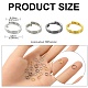 600Pcs 4 Colors Iron Split Rings(IFIN-YW0003-35)-3