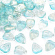 Transparent Spray Painted Glass Charms(GLAA-S190-020A-04)-1