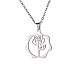 Stainless Steel Pendant Necklaces(PW-WG57218-10)-1