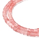 Cherry Quartz Glass Beads Strands(G-A128-C28-A)-3