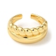 Rack Plating Brass Open Cuff Rings for Women(RJEW-M162-16G)-2