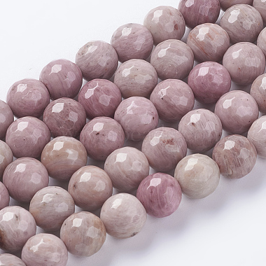 10mm Pink Round Rhodochrosite Beads