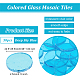 30Pcs Colored Glass Mosaic Tiles(DIY-OC0009-40F)-2