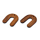 Resin & Walnut Wood Pendants(WOOD-N011-008)-3