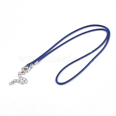 Вощеный шнур ожерелье материалы(NCOR-T001-26)-2