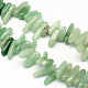 природные зеленые авантюрин камень шарик нити(X-G-R223-07)-1