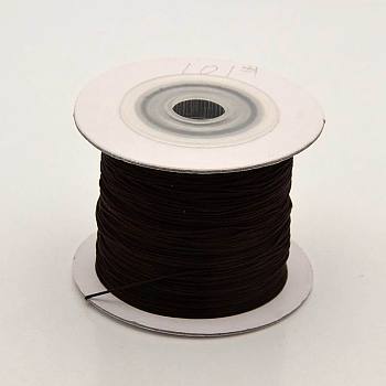 Nylon Thread, Black, 0.4mm, about 109.36 yards(100m)/roll