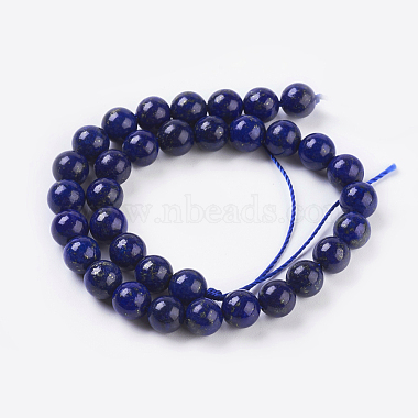 Chapelets de perles en lapis-lazuli naturel(G-G087-6mm)-2