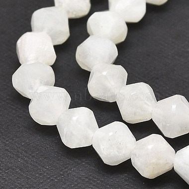 Brins de perles de pierre de lune arc-en-ciel naturel(G-F715-018)-4