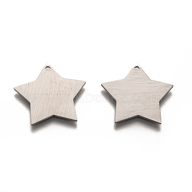 Stainless Steel Color Star 304 Stainless Steel Pendants