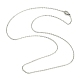 304 Stainless Steel Cable Chains Necklaces(X-STAS-S029-02)-3