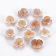Perles naturelles de coquillage rose(SSHEL-N034-119B-01)-1