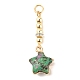 Natural Gemstone Star Pendants(PALLOY-JF01505)-2