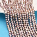 Natural Cultured Freshwater Pearl Beads Strands, Potato, Grade A++, Thistle, 4~5mm, Hole: 0.5mm, about 80~93pcs/strand, 13.19~14.76''(33.5~37.5cm)(PEAR-L034-09D)