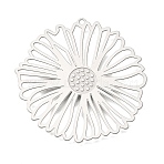 304 Stainless Steel Pendants, Sunflower Charms, Etched Metal Embellishments, Stainless Steel Color, 36x35x0.3mm, Hole: 1.2mm(STAS-G396-17P)