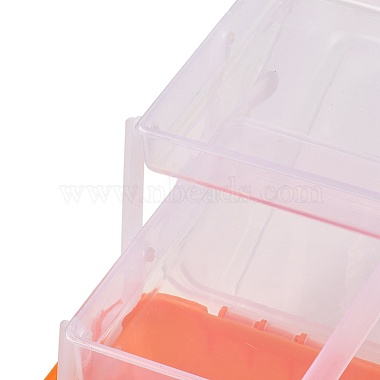 Прямоугольник портативный пластиковый ящик для хранения полипропилена(CON-D007-01B)-5