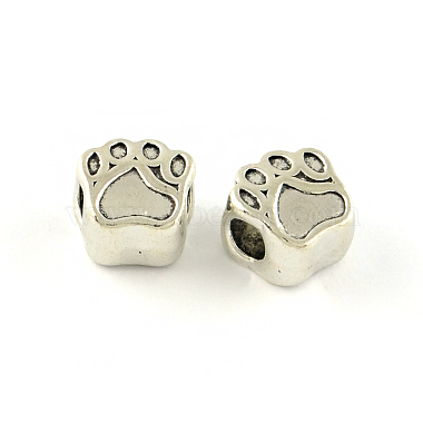 Antique Silver Dog Alloy Beads