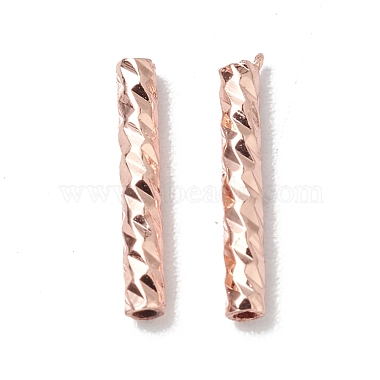 Rack Plating Brass Straight Tube Beads(KK-WH0061-03A-RG)-2