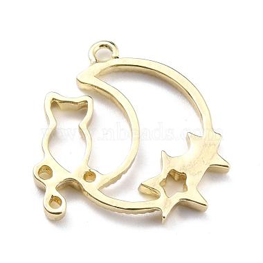 Alloy Open Back Bezel Pendants(PALLOY-WH0072-89KCG-RS)-2