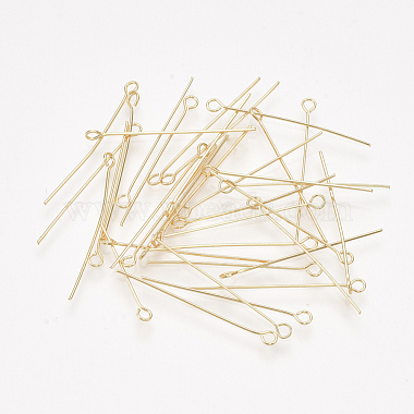 3cm Real Gold Plated Brass Pins