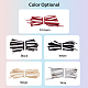 5 Pairs 5 Colors Two Tone Flat Polyester Braided Shoelaces(DIY-FH0005-41A-02)-3