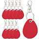 10Pcs PU Leather & Alloy Pendants(KEYC-CN0001-08D)-1