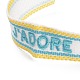 Word J'ADORE Polycotton(Polyester Cotton) Braided Bracelet with Tassel Charm(BJEW-F429-01)-2