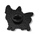 Broches en alliage de zinc en forme de chien corgi mignon et créatif(JEWB-U001-01C)-2