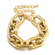 Chunky Aluminum Cable Chain Necklaces for Women(NJEW-K261-01A-G)-2