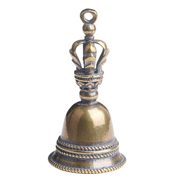 Brass Dorje Vajra Beads, for Buddhist Jewelry Making, Antique Bronze, 48.5x28.5mm