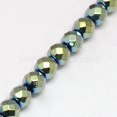 Electroplate Non-magnetic Synthetic Hematite Beads Strands(G-J169B-2mm-06)-3