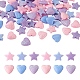 Beadthoven 120Pcs 3 Color Opaque Acrylic Beads(MACR-BT0001-02)-1