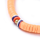 Handmade Polymer Clay Heishi Beads Choker Necklaces(NJEW-JN02446-02)-2