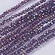 Electroplate Glass Beads Strands(GLAA-F076-FR10)-1