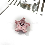 Mini Cellulose Acetate Claw Hair Clips, Hair Accessories for Women & Girls, Starfish, 20mm(PW-WG3F96A-05)