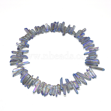 Natural Quartz Crystal Beads Strands(G-R435-09D)-2