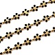 Звено цепи с эмалью из золотой латуни(CHC-H103-08J-G)-1