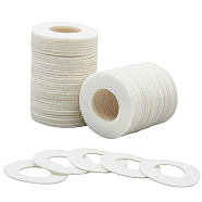 Non Woven Fabric Pot Mat, for Heat Resistant Heat Insulation Pad, White, 5.6x0.15cm, Inner Diameter: 2.8cm(AJEW-WH0283-88)