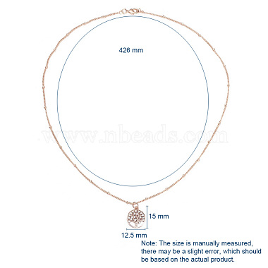 Brass Micro Pave Cubic Zirconia Pendant Necklaces(NJEW-JN02699-01)-6
