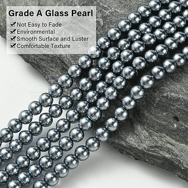perles de verre de qualité A(HY-J001-4mm-HX027)-2