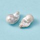Perles de perles de keshi naturelles baroques(PEAR-N020-J20)-3