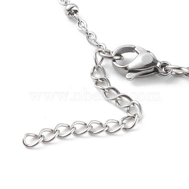 304 Stainless Steel Satellite Chain Necklaces(NJEW-JN03459-01)-5