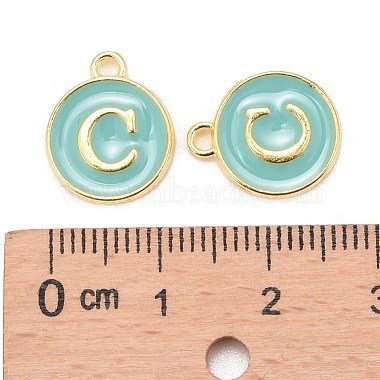 Golden Plated Alloy Enamel Charms(ENAM-S118-05C)-3