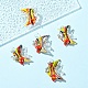 5Pcs Handmade Lampwork Pendants(LAMP-YW0001-70)-1