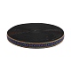 Ethnic Style Embroidery Flat Polyester Elastic Rubber Cord/Band(OCOR-WH0079-97B)-2