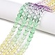 Baking Painted Transparent Glass Beads(X-DGLA-M001-8mm-02)-6