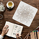 Large Plastic Reusable Drawing Painting Stencils Templates(DIY-WH0172-711)-3