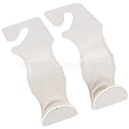 Microfiber Leather Hooks, Automotive Supplies, Floral White, 117x65x42mm(AJEW-WH0152-74B)