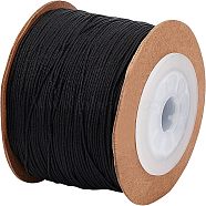 Nylon Threads, Black, 0.6mm, about 100m/roll(NWIR-UN0001-03A)